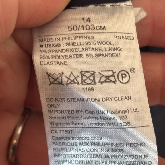 Banana Republic Long and Lean Wool Blend Blazer - Picture 6 of 9